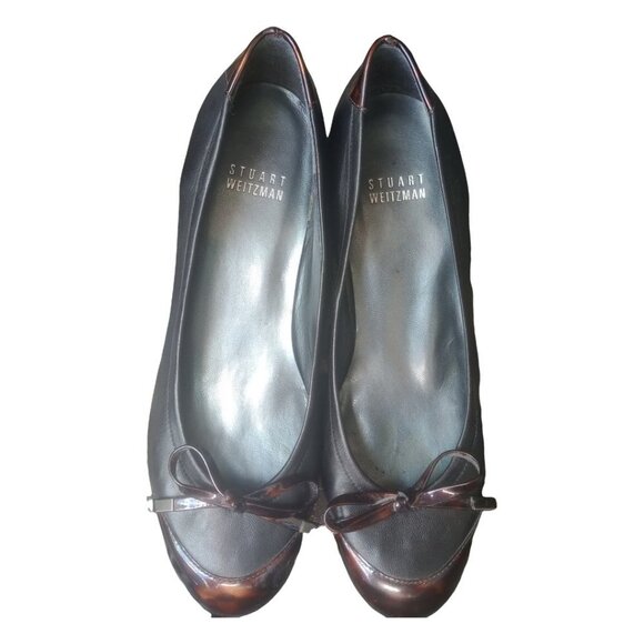 Stuart Weitzman Round Toe and Round Block Heels Size 6M - Picture 3 of 16